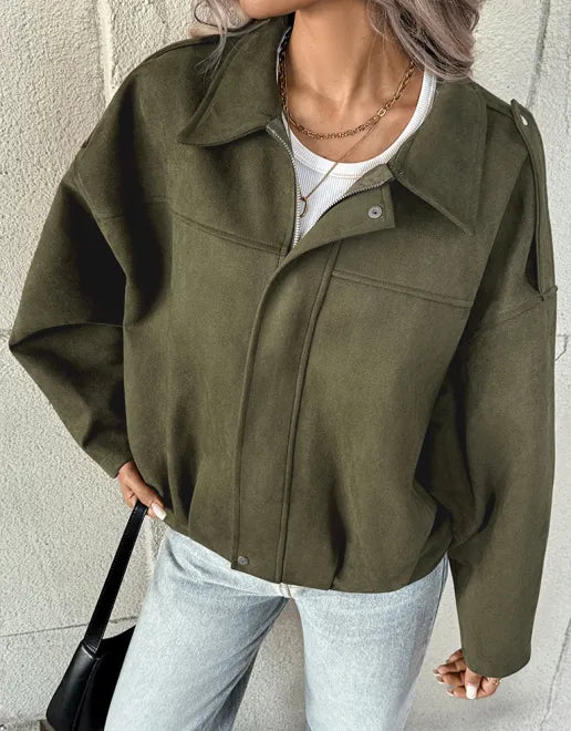 Casual Retro Lapel Jacket