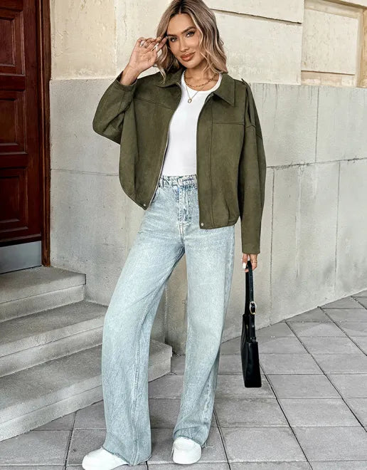 Casual Retro Lapel Jacket