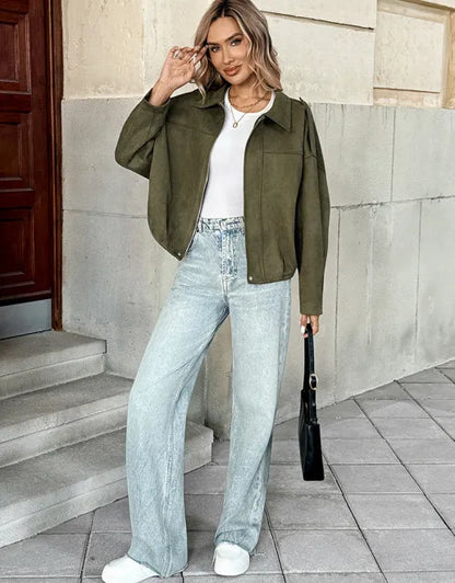 Casual Retro Lapel Jacket