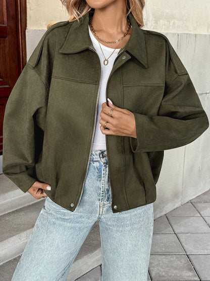 Casual Retro Lapel Jacket